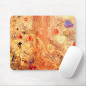 Buddha von Symbolist Painter Odilon Redon Mousepad (Mit Mouse)