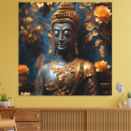 Buddha Wall Art Canvas Print 5 Leinwanddruck