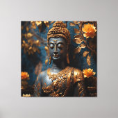 Buddha Wall Art Canvas Print 5 Leinwanddruck (Vorderseite)