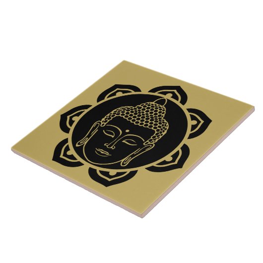 Buddha Wall Art Decor Chakra Dekor Fliese (Seite)