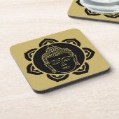 Buddha Wall Art Decor Chakra Dekor Getränkeuntersetzer (Linke Seite)