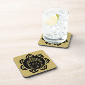 Buddha Wall Art Decor Chakra Dekor Getränkeuntersetzer (Rechte Seite)