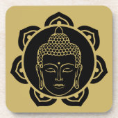 Buddha Wall Art Decor Chakra Dekor Getränkeuntersetzer (Vorderseite)
