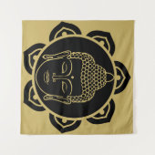 Buddha Wall Art Decor Chakra Dekor Wandteppich (Vorderseite (Horizontal))