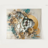 Buddha Wandteppich (Vorderseite (Horizontal))