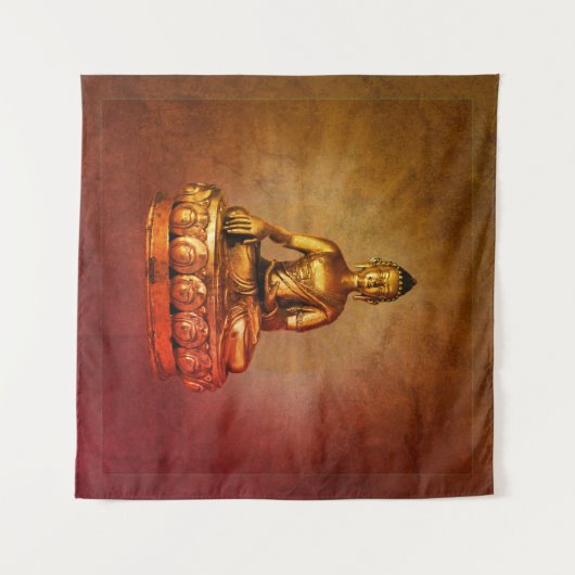 Buddha Wandteppich (Vorderseite (Horizontal))