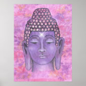 Buddha Watercolor-Malerei Poster (Vorne)