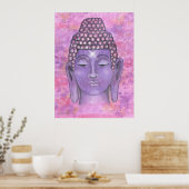 Buddha Watercolor-Malerei Poster (Küche)