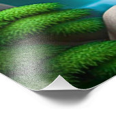 Buddha Waterfall Fotodruck (Ecke)