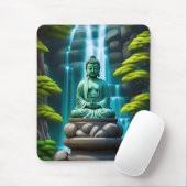 Buddha Waterfall Mousepad (Mit Mouse)