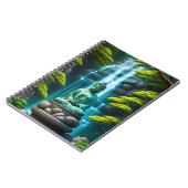 Buddha Waterfall Notizblock (Linke Seite)