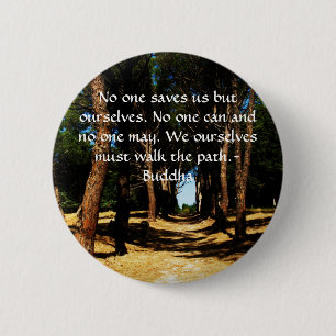 Buddha-Weg-Zitat Button