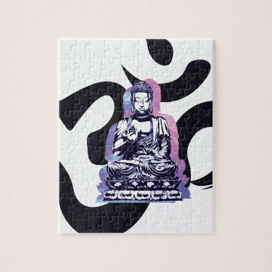 Buddha-Welle 3 Puzzle (Vertikal)