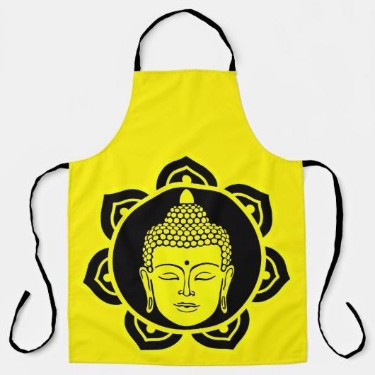 Buddha-Wohngestaltung Schürze (Vorderseite)