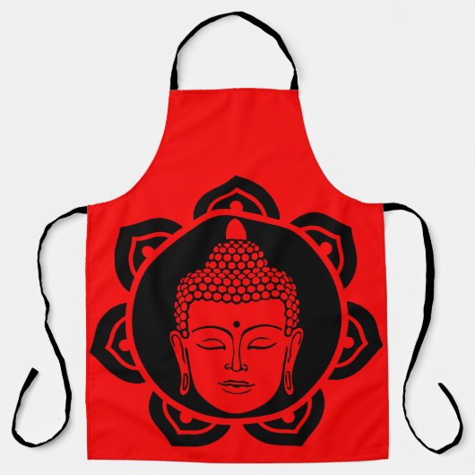Buddha-Wohngestaltung Schürze (Vorderseite)