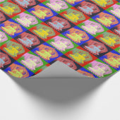 Buddha Wrapping Paper Geschenkpapier (Ecke)
