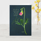 Buddha-Wunder-Zitat-Karte Karte (Gelbe Blume)