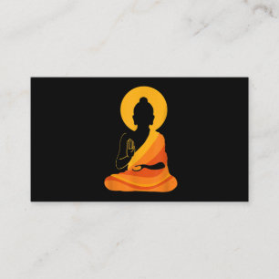 Buddha YingYang Zen Yoga, Relax, Enjoy Life Visitenkarte
