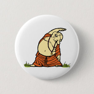 Buddha-Yoga-Ausdehnungs-Knopf Button