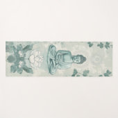 Buddha Yoga Mat mit Inspirierend Mandala Patterns Yogamatte (Vorderseite (Horizontal))