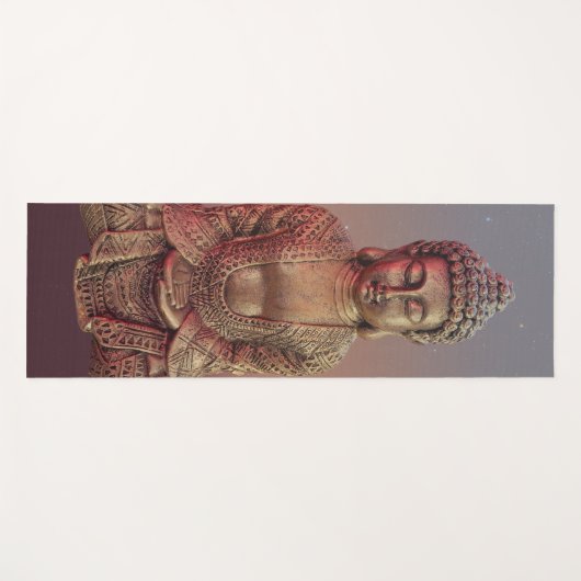 Buddha Yoga Mat Yogamatte (Vorderseite (Horizontal))