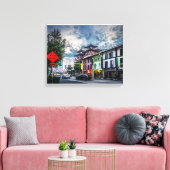 Buddha-Zahntempel in China, Singapur Leinwanddruck (Insitu (Wohnzimmer))