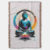 Buddha Zen Art Decke (Vorderseite Vertikal)