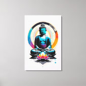 Buddha Zen Art Leinwanddruck (Vorderseite)