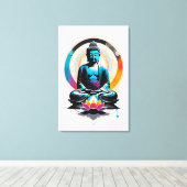 Buddha Zen Art Leinwanddruck (Insitu (Holzboden))