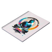 Buddha Zen Art Notizblock (Linke Seite)