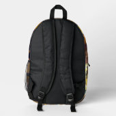 BUDDHA - ZEN-BUDDHISMUS BEDRUCKTER RUCKSACK (Rückseite)