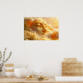 BUDDHA - ZEN-BUDDHISMUS POSTER (Küche)