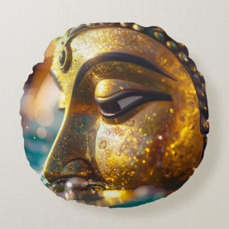 BUDDHA - ZEN-BUDDHISMUS RUNDES KISSEN