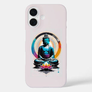 Buddha Zen Kunst iPhone 16 Hülle