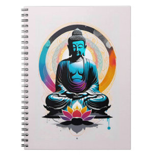 Buddha Zen Kunst Notizblock