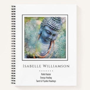Buddha Zen Reiki Yoga Meditation Heilige Spiritual Notizblock