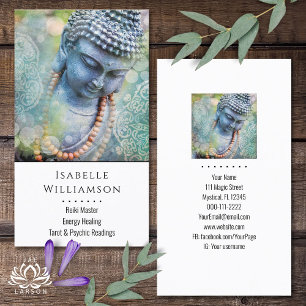 Buddha Zen Reiki Yoga Meditation Heilige Spiritual Visitenkarte