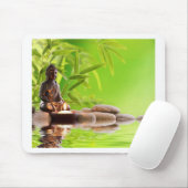 Buddha Zen Ruhe Garten Mousepad (Mit Mouse)