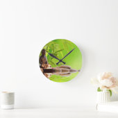 Buddha Zen Ruhe Garten Runde Wanduhr (Zuhause)