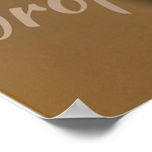 Buddha Zen Zitat Poster (Ecke)