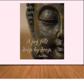 Buddha Zen Zitat Poster