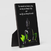 Buddha Zitat 2 Fotoplatte (Seite)