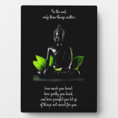 Buddha Zitat 3 Fotoplatte (Vorderseite)