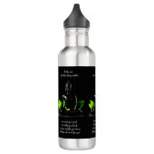 Buddha Zitat 3 Wasserflaschen (Links)