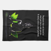 Buddha Zitat 4 Handtuch (Horizontal)