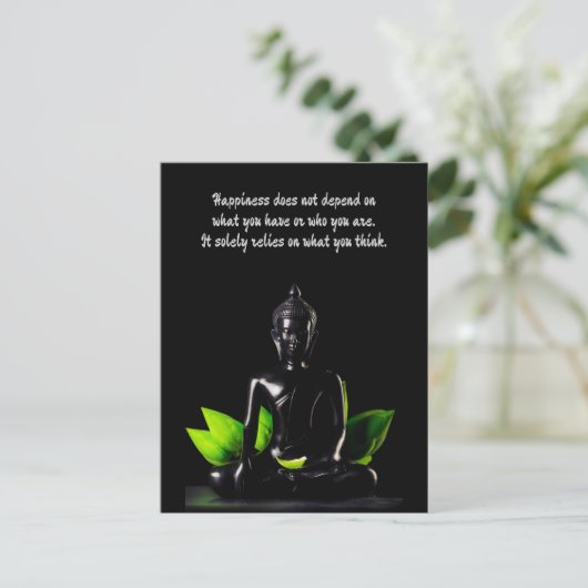 Buddha Zitat 4 Postkarte (Stehend Vorderseite)