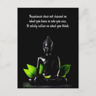 Buddha Zitat 4 Postkarte
