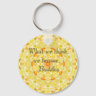 Buddha-Zitat inspirieren motivierend Schlüsselanhänger