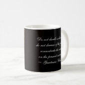 Buddha-Zitat-Kaffeetasse Kaffeetasse (VorderseiteRechts)