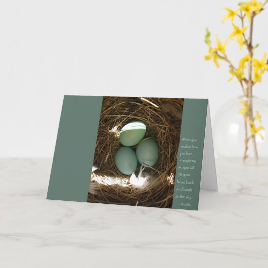 Buddha-Zitat-Karte Karte (Gelbe Blume)